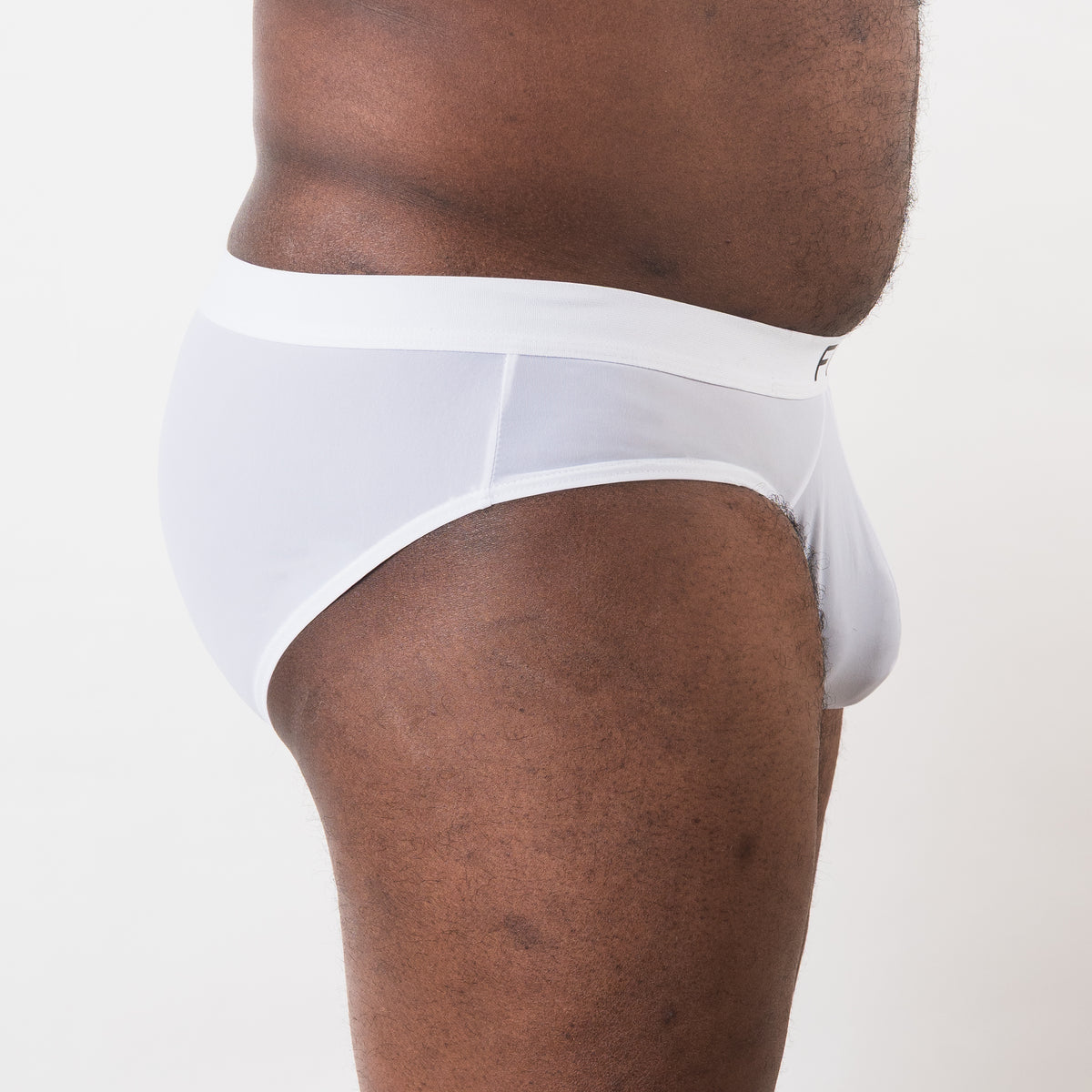 White 2 in 1 Briefs
