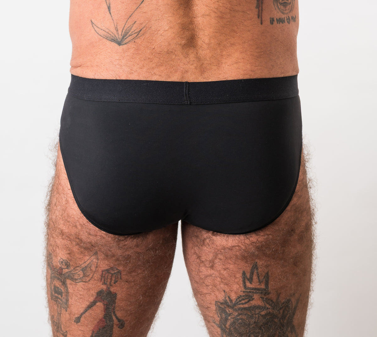 Black 2 in 1 Brief